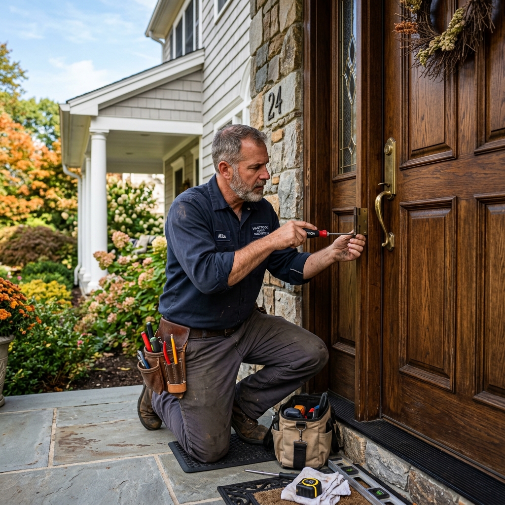 Door Adjustment & Repair services in Connecticut by Westport Handyman Services