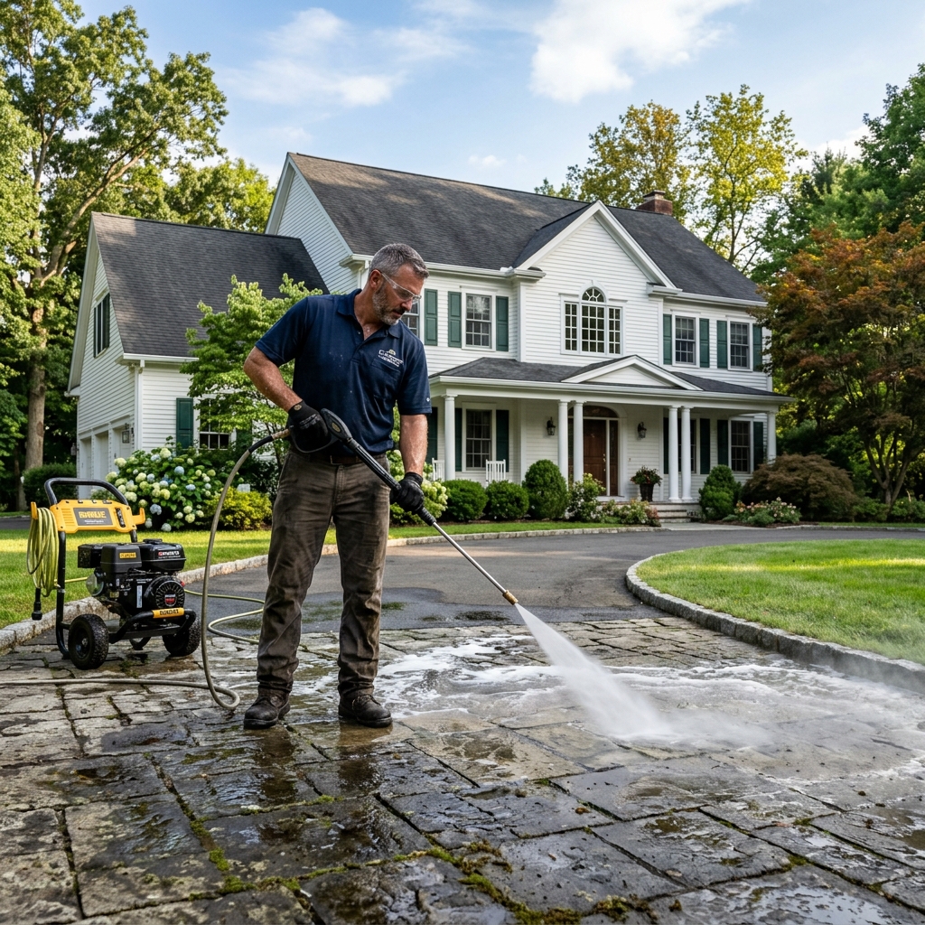 Pressure Washing services in Connecticut by Westport Handyman Services