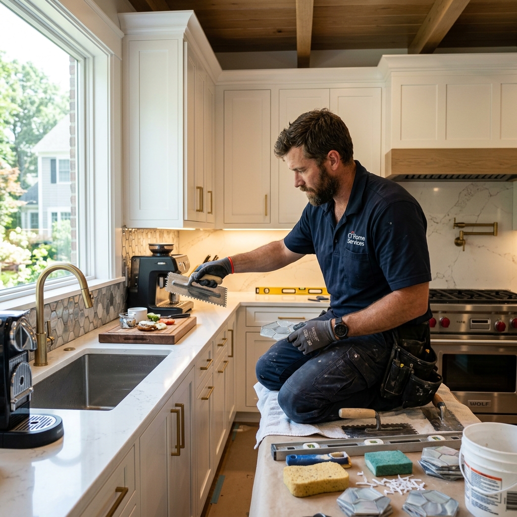 Tile Installation & Repair services in Connecticut by Westport Handyman Services
